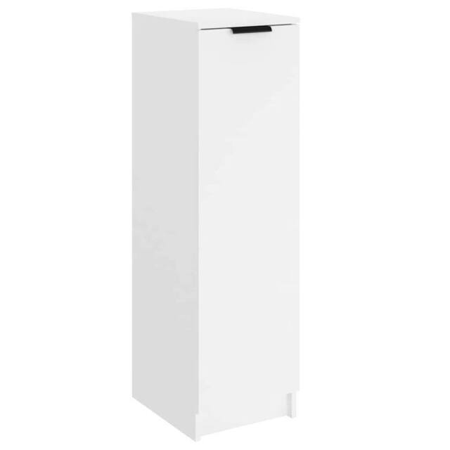 Berkfield Home Shoe Cabinet White 30x35x100 cm Engineered Wood - Size: 30 x 35 x 100 cm - image 1