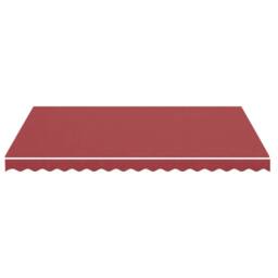 Berkfield Home Replacement Fabric for Awning Burgundy Red 4x3 m - thumbnail 3