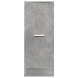 Berkfield Home Apothecary Cabinet Concrete Grey 30x41x77.5 cm Engineered Wood - thumbnail 5