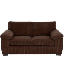 Bliss Furniture Jumbo Cord 2 Seater Sofa with Soft Jumbo Fabric in Brown Colour - Size: 2 Person - thumbnail 1
