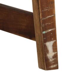 Berkfield Home Console Table 90x32x75 cm Solid Wood Reclaimed - Size: 90 x 32 x 75 cm - thumbnail 8