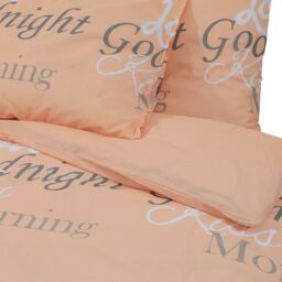 Berkfield Home Duvet Cover Set Pink 140x200 cm Cotton - thumbnail 5