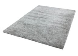 The Rug Shop UK Luxurious Modern Shaggy Anti-Shed Easy To Clean Area Rug in Silver - Size: 200 cm x 290 cm - thumbnail 4