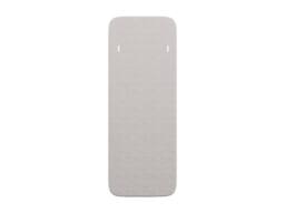 Vente-unique -Shaped Bouclé Fabric Mirror - L60 X H160 Cm - Ivory - HAIMEI - thumbnail 6