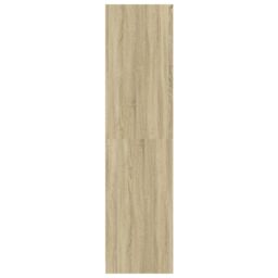 Berkfield Home Wardrobe Sonoma Oak 50x50x200 cm Engineered Wood in Brown - Size: 50 x 50 x 200 cm - thumbnail 5