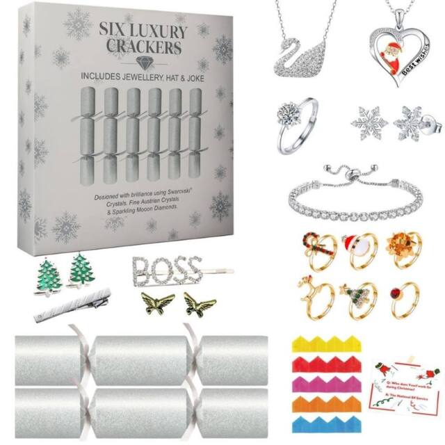 Lovii Luxury Christmas Crackers - Swarovski Element Crystal Jewellery - image 1