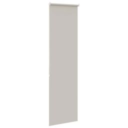 Berkfield Home Shower Roller Blind 70x240 cm Fabric Width 66 cm in Grey - thumbnail 4