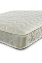 Starlight Beds Close Wave Hybrid Mattress 20cm Deep Durable Coil Spring Support in White - Size: Small Single - thumbnail 5