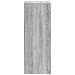 Berkfield Home Durable Bookcase Stackable Grey Sonoma 30x30x80 cm Engineered Wood - Size: 30 x 30 x 80 cm - thumbnail 5