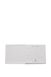 "Bambino by Juliana 3 Icons Linen Fabric Album 50 prints 6"" x 4"" in White" - thumbnail 4