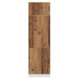 "Berkfield Home Kitchen Cupboard ""Porto"" Old Wood Engineered Wood in Brown" - thumbnail 3