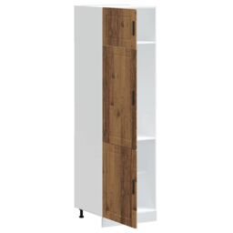 "Berkfield Home Kitchen Cupboard ""Porto"" Old Wood Engineered Wood in Brown" - thumbnail 4