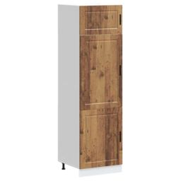 "Berkfield Home Kitchen Cupboard ""Porto"" Old Wood Engineered Wood in Brown" - thumbnail 2