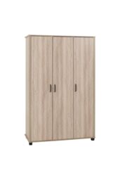Seconique Oliver 3 Door Wardrobe Bedroom Set in Light Oak - thumbnail 2