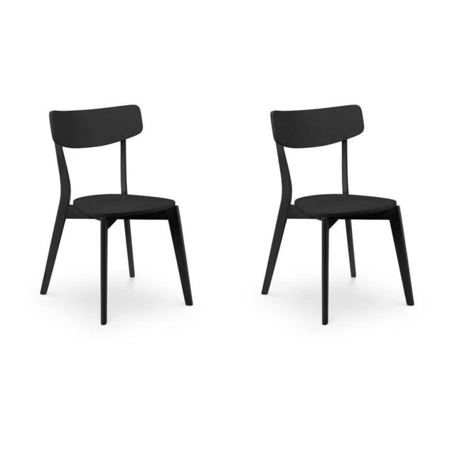 Cheshire Portland Premium Black Dining Chairs - Set of 2 - image 1