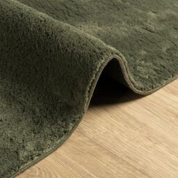Berkfield Home Rug HUARTE Short Pile Soft & Washable Forest Green 80x250 cm - Size: Medium - thumbnail 6