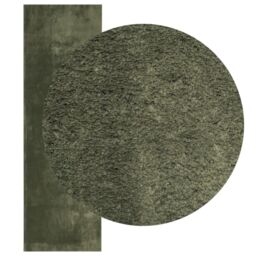 Berkfield Home Rug HUARTE Short Pile Soft & Washable Forest Green 80x250 cm - Size: Medium - thumbnail 3