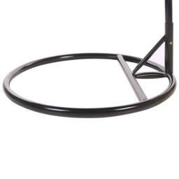 Wyld and Coco Horizon Hanging Chair Stand - Black Powder-Coated Steel with Chain - thumbnail 5