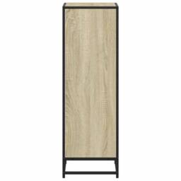Berkfield Home Book Cabinet Sonoma Oak 40x35x107.5 cm Engineered Wood in Light Brown - thumbnail 5