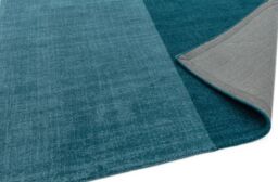 The Rug Shop UK Teal Wool Geometric Luxurious Easy To Clean Cotton Backing Rug - Size: 160 cm x 230 cm - thumbnail 3
