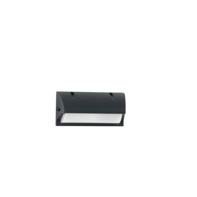 Netlighting ATLANTA Outdoor Down Light Anthracite IP54 25.5x11.5x12.5cm in Black - Size: 25.5x11.5x12.5 cm