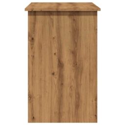 Berkfield Home Desk Artisan Oak 100x50x76 cm Engineered Wood in Brown - Size: 100 x 50 x 76 cm - thumbnail 6