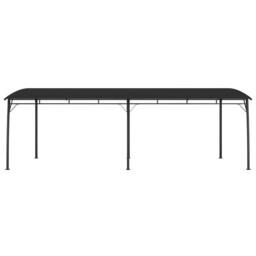 Berkfield Home Garden Sunshade Awning 6x3x2.55 m Anthracite in Black - thumbnail 2