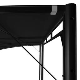 Berkfield Home Garden Sunshade Awning 6x3x2.55 m Anthracite in Black - thumbnail 5