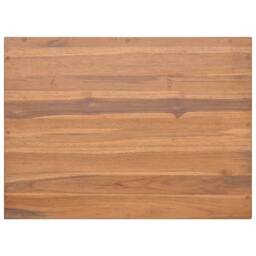 Berkfield Home Wall-mounted Bathroom Cabinet 60x45x30 cm Solid Teak Wood in Brown - Size: 60 x 45 x 30 cm - thumbnail 6