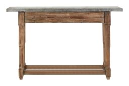Orsina Rustic Antique Design Console Table, Sturdy Build Hallway Table, Decorative Surface Modern Console Table in Natural