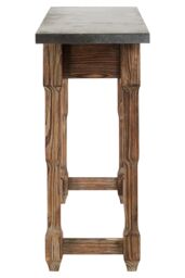 Orsina Rustic Antique Design Console Table, Sturdy Build Hallway Table, Decorative Surface Modern Console Table in Natural - thumbnail 3