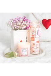 KDMD Love Letter Valentine's Day Flower Vase in White - thumbnail 5