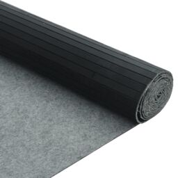 Berkfield Home Room Divider Black 165x600 cm Bamboo - thumbnail 6