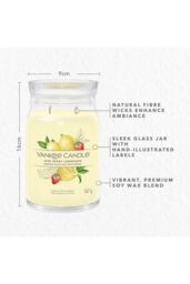 Yankee Candle Women's Signature Large Jar Iced Berry Lemonade in Yellow - thumbnail 4