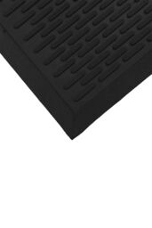 JVL Olympus Rubber Scraper Doormat 45 x 75 cm in Black - Size: 45 cm x 75 cm - thumbnail 4