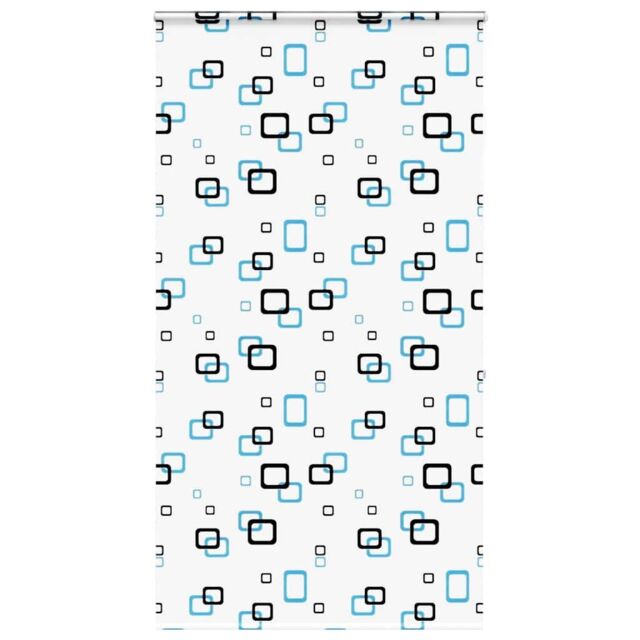 Berkfield Home Shower Roller Blind with Cassette 130x240 cm Fabric Width 126 cm in Black - image 1