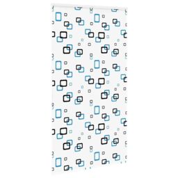 Berkfield Home Shower Roller Blind with Cassette 130x240 cm Fabric Width 126 cm in Black - thumbnail 4