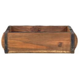 Berkfield Home Trays 4 pcs 31x29x10 cm Solid Wood Reclaimed in Brown - Size: 31 x 29 x 10 cm - thumbnail 4