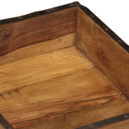 Berkfield Home Trays 4 pcs 31x29x10 cm Solid Wood Reclaimed in Brown - Size: 31 x 29 x 10 cm - thumbnail 9