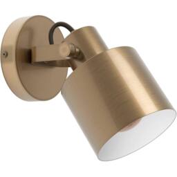 Loops Stylish Brushed Creme-Gold & White Indoor Ceiling Spotlight for Home - thumbnail 1