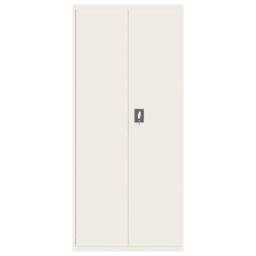 Berkfield Home Durable File Cabinet White 90x40x240 cm Steel - Size: 90 x 40 x 240 cm - thumbnail 8