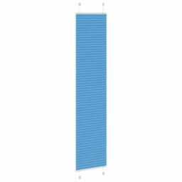 Berkfield Home Pleated Blind Blue 45x200 cm Fabric Width 44.4 cm Polyester - thumbnail 4