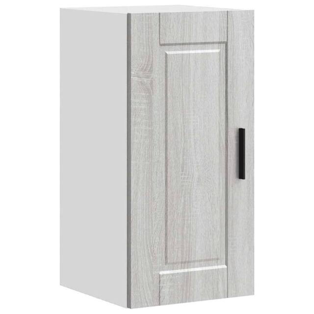 Berkfield Home Kitchen Wall Cabinet¬†Porto Grey Sonoma Engineered Wood - image 1