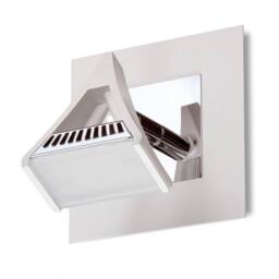 Netlighting Filippo Spot Light 5W LED 3000K 450lm Matt White Chrome - thumbnail 1