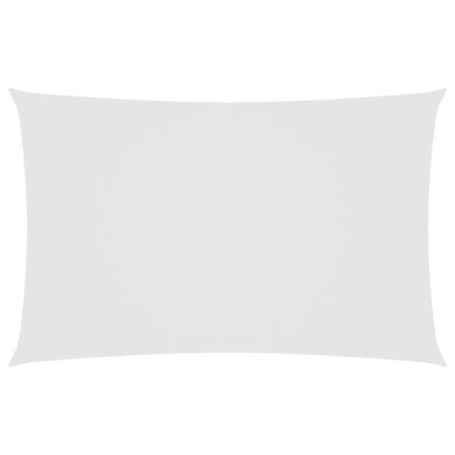 Berkfield Home Sunshade Sail Oxford Fabric Rectangular 2.5x5 m White - image 1