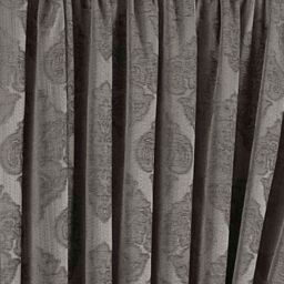 Paoletti Winchester Pencil Pleat Curtains in Light Brown - Size: 168 cm width x 183 cm drop - thumbnail 4