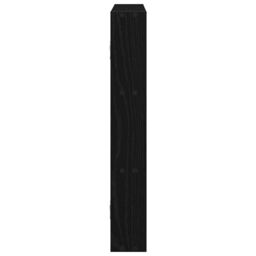 Berkfield Home Wall Shelf Black 43x9x60 cm Engineered Wood - Size: 43 x 9 x 60 cm - thumbnail 5