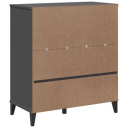 Berkfield Home Bookcase VIKEN Anthracite Grey 80x40x90 cm Engineered Wood - Size: 80 x 40 x 90 cm - thumbnail 8