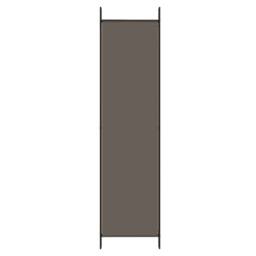 Berkfield Home Durable 6-Panel Room Divider Anthracite 300x220 cm Fabric in Charcoal - thumbnail 6