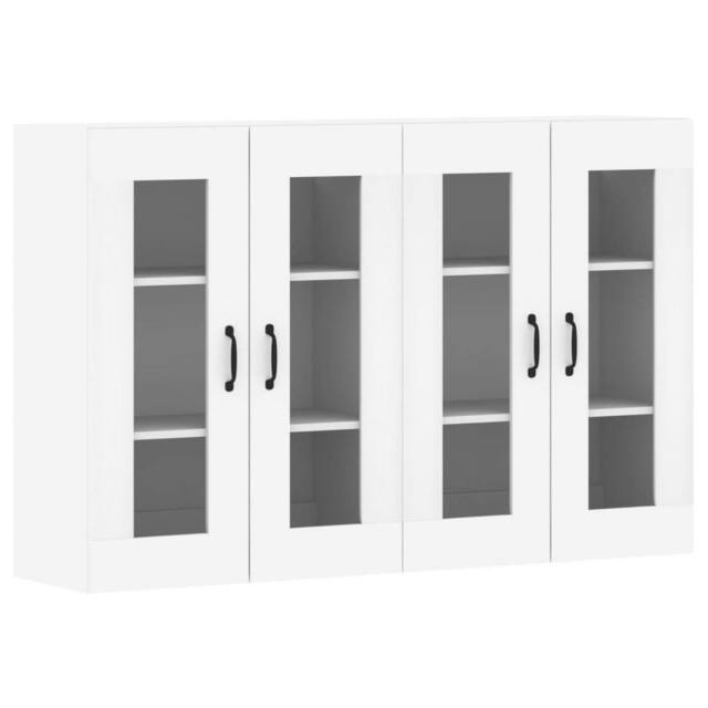 Berkfield Home Wall Mounted Cabinets 2 pcs White Engineered Wood - image 1